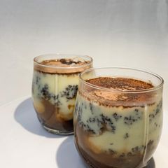 A picture of Triple chocolate tiramisu.