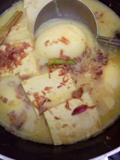 Foto resep Opor telur+tahu dengan fiber creme
