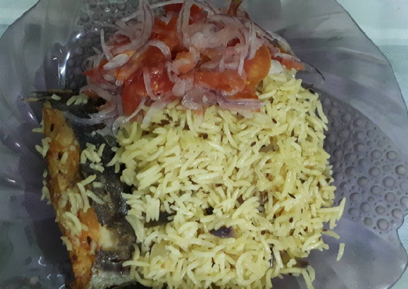 Fish pilau # My favorite Easter dish contest #