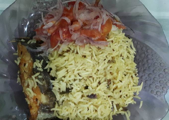 Recipe of Eric Ripert Fish pilau # My favorite Easter dish contest #