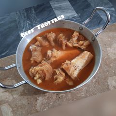 A picture of Beef Trotters.