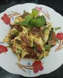 Gỏi Xòai Xanh trộn khô cá lóc