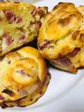 Muffin di ricotta con wrustel e provola