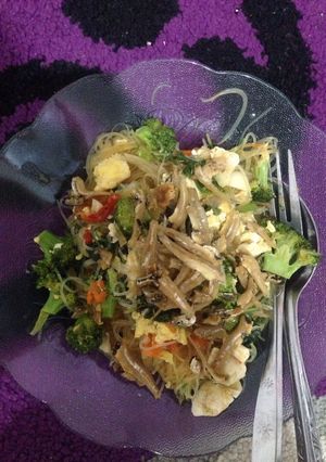 Foto resep Bihun goreng vegetarian