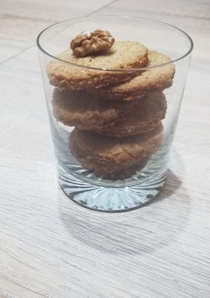 Kókuszos zabkeksz recept fotója