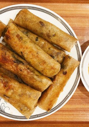 Hình của món Nem rán.