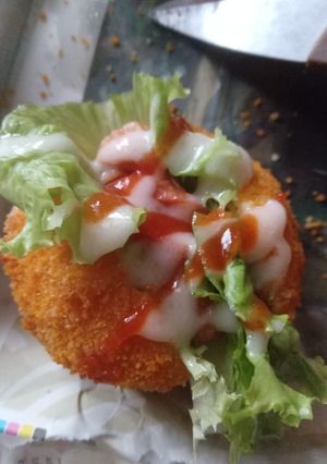 Foto resep 52. Donsis (Donat Sosis) Krispi
