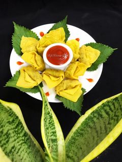 Hình của món Hoành Thánh Chay.