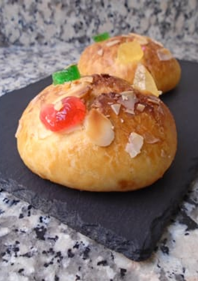 Una foto de Bollitos de roscón de Reyes