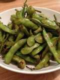 Easy Pan-Roasted Edamame Snack