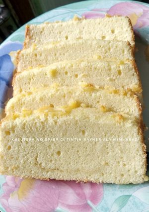 Foto resep Sponge Cake Jepang Lemon Madu No SP/BP aka Kasutera Ci Tintin R