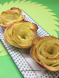Una foto de Rosas de patata al horno