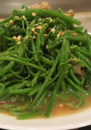 Foto resep Tumis daun pucuk labu