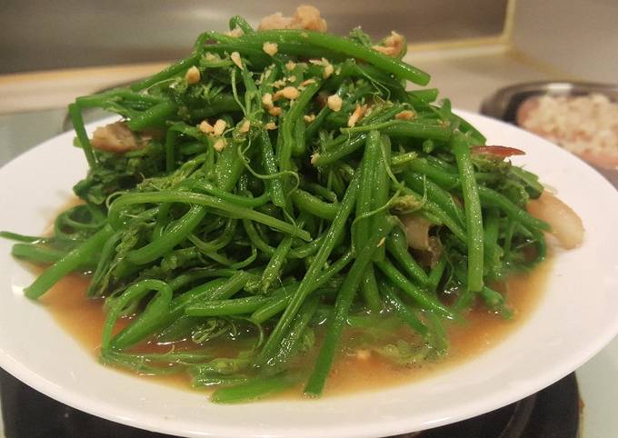 Resep Tumis Daun Pucuk Labu Oleh Pawon Soimut Cookpad