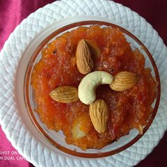 A picture of Watermelon Rind Halwa.