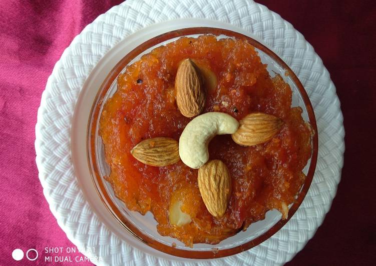 Steps to Make Quick Watermelon Rind Halwa