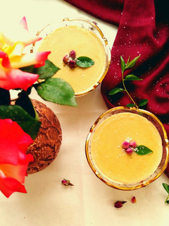 عکسی از دستور فرنی آرد نخودچی