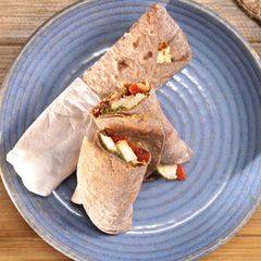 A picture of Chicken Kathi Roll.