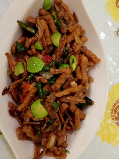Foto resep Oseng tempe teri cabe ijo Pete #weekend challenge
