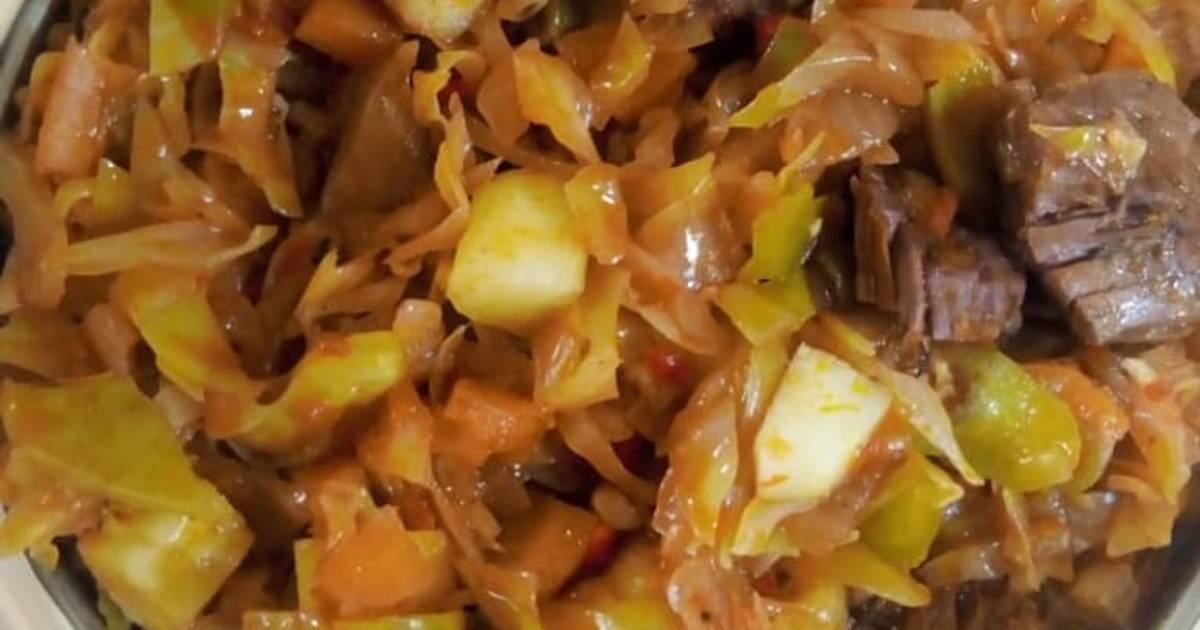 Cabbage sauce Recipe by Sweet And Spices Corner Cookpad