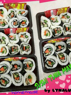 Foto resep Sushi tuna mayo ala lynaluna