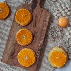 A picture of Orange Cookies.