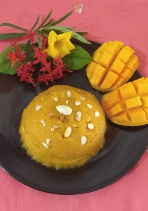 A picture of Mango Kesari.