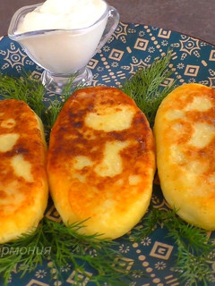 Фото Картофельные зразы с грибами.