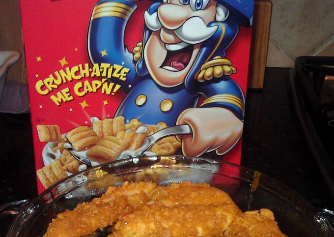 Captains Famous Crunchy Chicken!