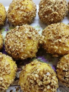 Sütőtökös túrógombóc recept fotója