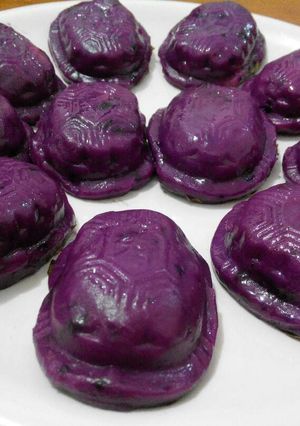 Foto resep Kue ku ubi ungu