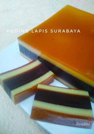 Foto resep Puding Lapis Surabaya