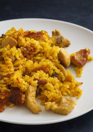 Foto principal de Arroz con secreto y setas