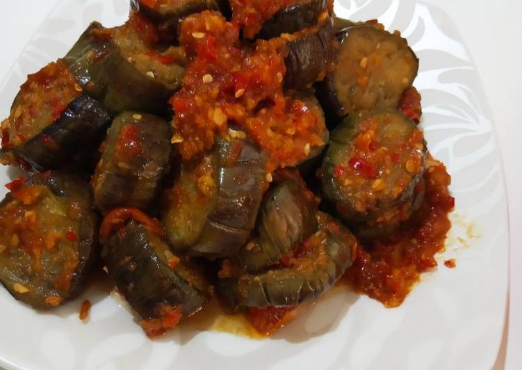 Cara Gampang Membuat Balado terong ungu 🍆 yang Bisa Manjain Lidah