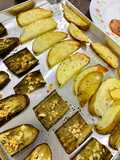 Baked eggplants and potatoes Vegan