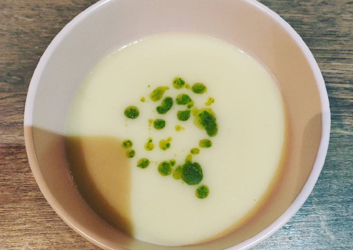 Velouté de persil tubéreux