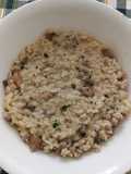 Mushroom and Sausage Risotto