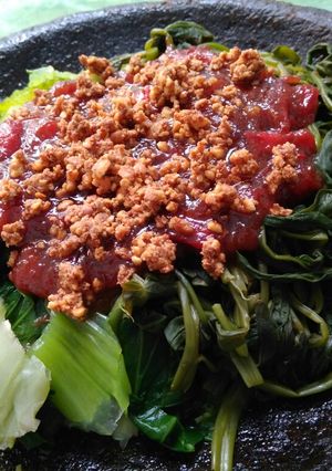 Foto resep 🌿 Plecing Kangkung & Pokcoy 🌿