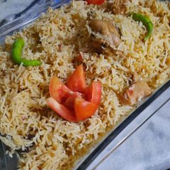 A picture of Chicken pulao 🍗🍗.