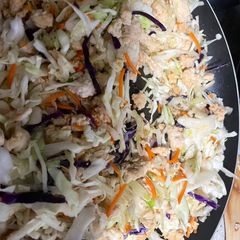 A picture of Egg Roll in a Bowl.