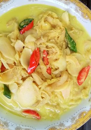 Foto resep Sayur rebung jamur tiram