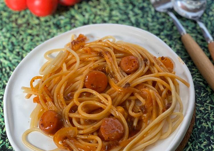 Resep Spaghetti Jolli Bee Philipina ala Tiger Kitchen Anti Gagal