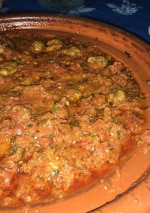 A picture of Moroccan Kafta.