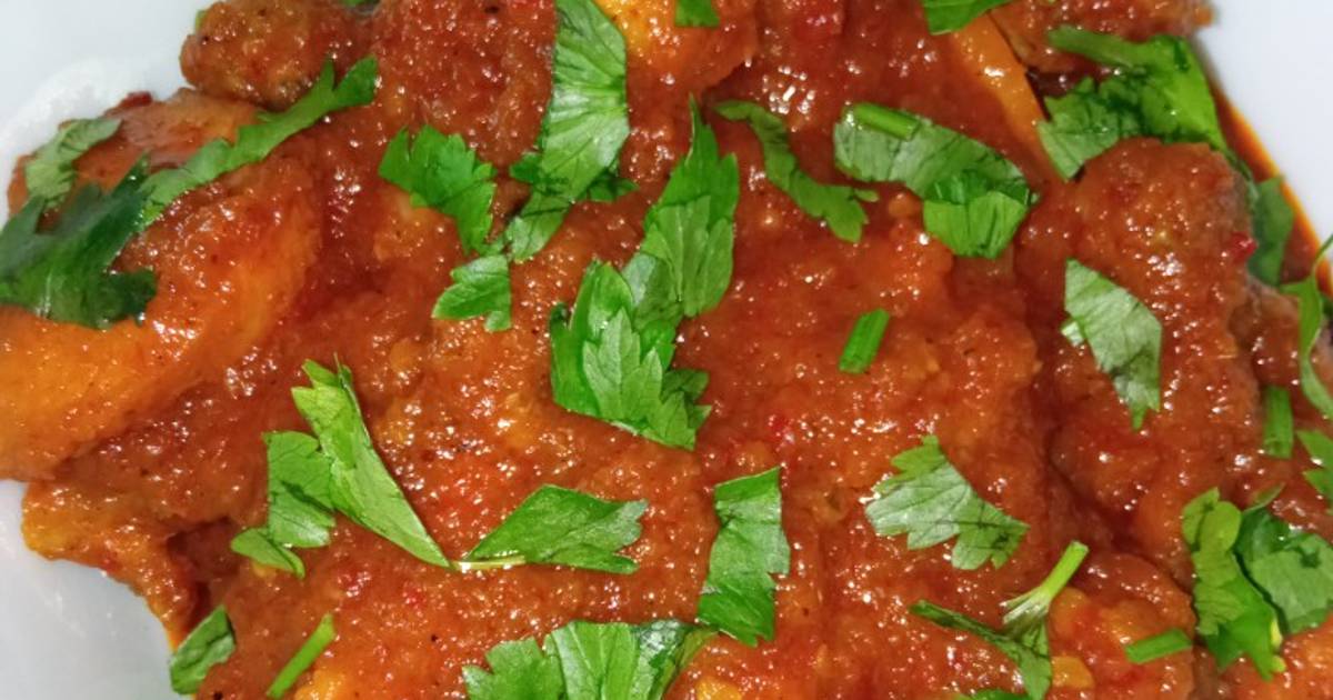 resepi ayam masak merah kenduri utara step  step resepi ayam masak