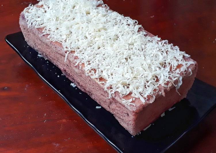 Resep Bolu Kukus  Ubi  Ungu oleh Little MOMMY Cookpad