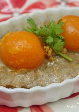 รูปของ หมูสับนึ่งไข่เค็ม