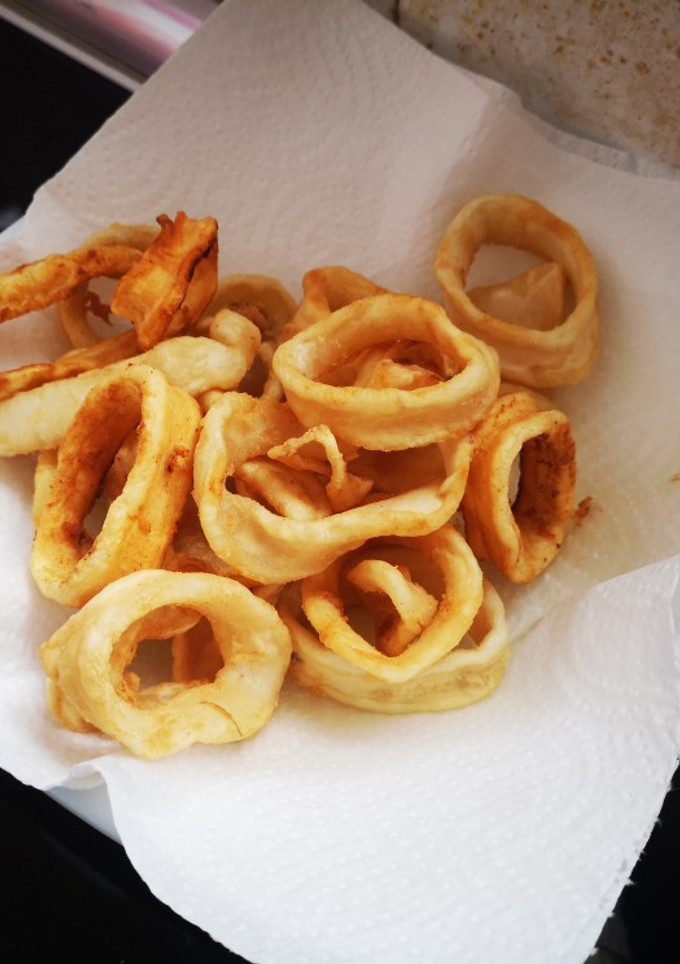 Una foto de Calamares caseros