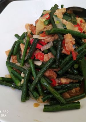 Foto resep Tumis Tempe Kacang Panjang