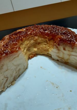 Una foto de Budín de pan