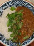 Beef coconut curry